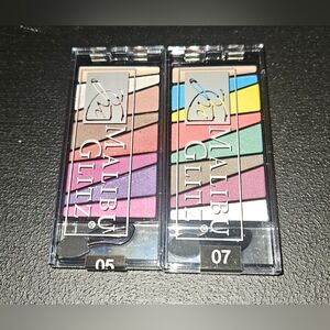 Malibu Glitz Colorful 8 Pan Eyeshadow Palettes In 05 & 07 BNIB